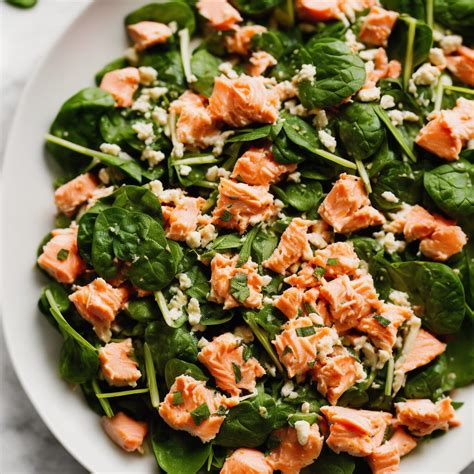 Canned Salmon and Spinach Salad Recipe | Recipes.net