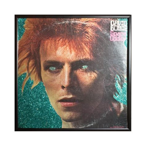 Glittered David Bowie Space Oddity Album | Etsy