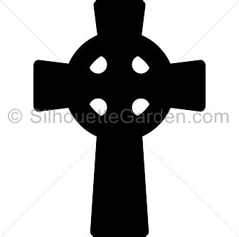 Celtic Cross Silhouette