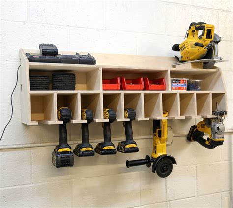 CNC Made Cordless Drill Organizer Wall Mounted Cordless Tool - Etsy