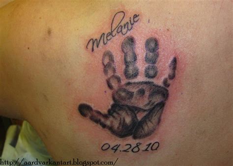 My Tattoo Designs: Baby Handprint Tattoos