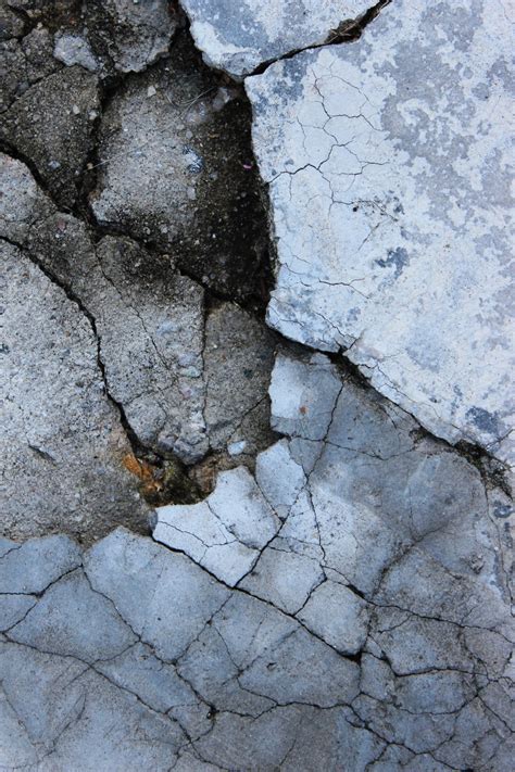 Texture Cracked Cement Free Stock Photo - Public Domain Pictures