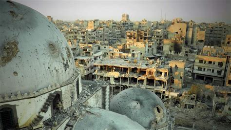 Syria: Dramatic Images Of Destruction In Homs | World News | Sky News