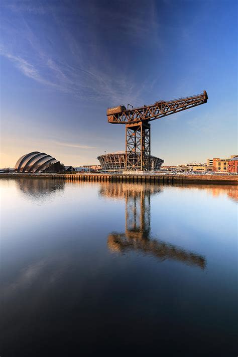 River Clyde Reflections Photograph by Grant Glendinning - Pixels