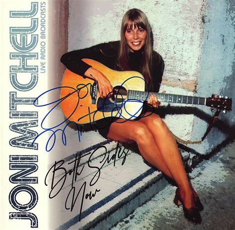 Joni Mitchell Signed Live Radio Broadcasts Album – Artist signed collectibles and gifts