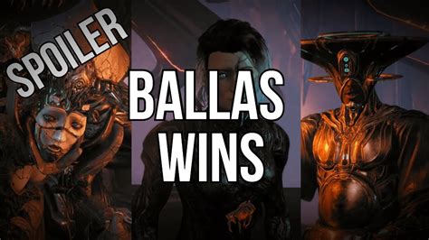 Ballas Wins | Warframe New War (Spoiler) - YouTube