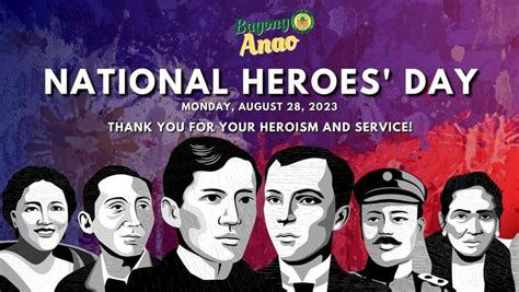 National Heroes Day August 28, 2023