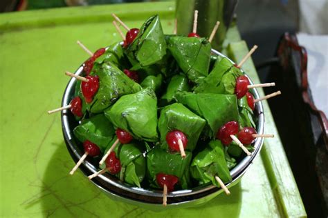 Indian food is incomplete without.... #paan!! #Weddinginindia #welovefood #foodporn # ...