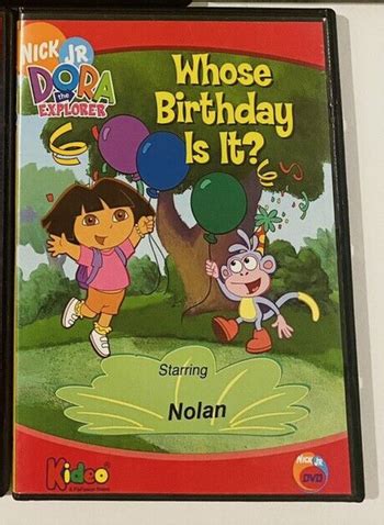 Whose Birthday is It? (Kideo VHS and DVD) | Dora the Explorer Wiki | Fandom