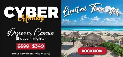 Discover Cancun with the Best Vacation Deals Now And Enjoy the Cyber ...