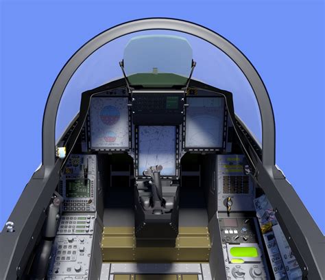 JAS-39 C Gripen Cockpit 3D | CGTrader