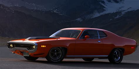 Tristan Reidford Art: 1971 roadrunner model.