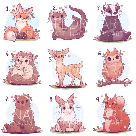 Cute Animals Sticker | ubicaciondepersonas.cdmx.gob.mx