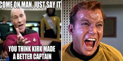 Star Trek: 25 Kirk Vs Picard Memes | ScreenRant