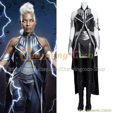 X-Men: Apocalypse Storm Ororo Munroe Cosplay Costume Uniform Halloween ...