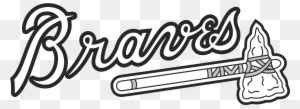 Atlanta Braves Emoji - Atlanta Braves Tomahawk Logo - Free Transparent PNG Clipart Images Download