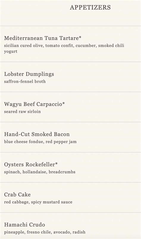 Abe & Louie's Boca Raton, FL Menu (Updated: July 2024)