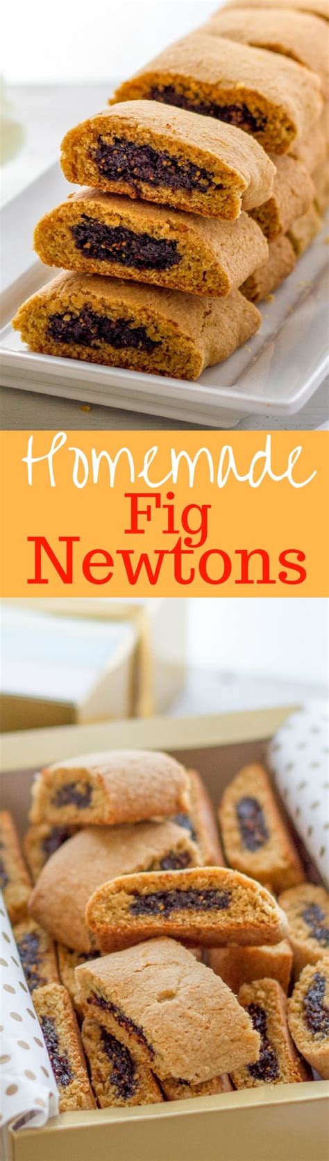 Homemade Fig Newtons - Saving Room for Dessert