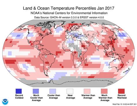 Assessing the Global Climate in January 2017 | News | National Centers for Environmental ...