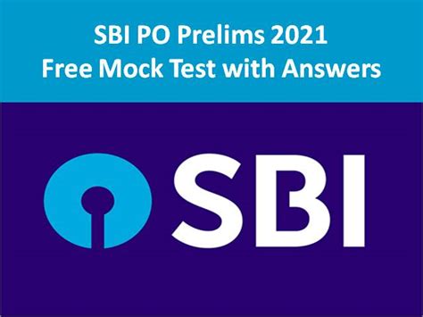 SBI PO Prelims 2021: Practice Free Mock Test with Answers for Reasoning Ability, Quantitative ...