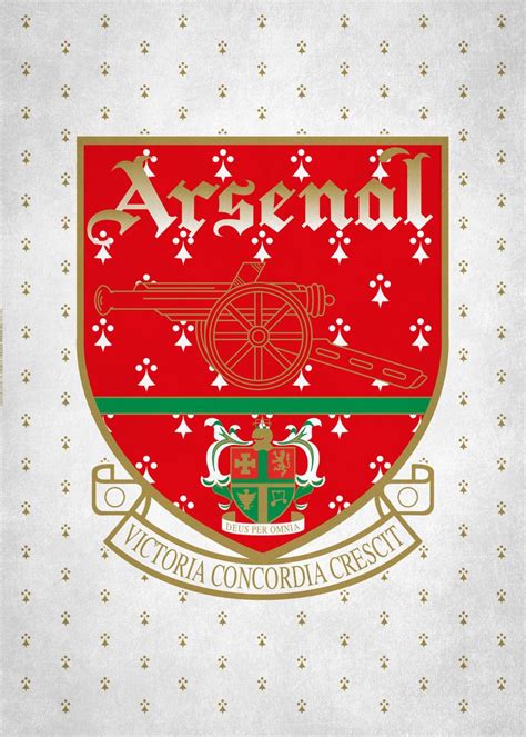 'Arsenal Crest VCC' Poster, picture, metal print, paint by Arsenal ...