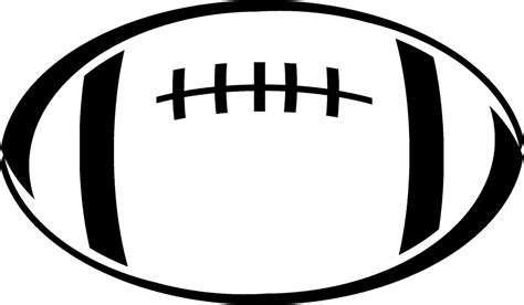 Free American Football Clipart Black And White, Download Free American ...