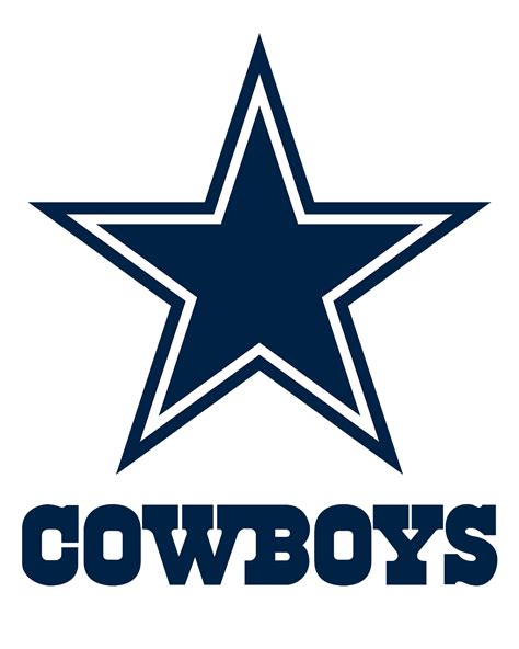 Dallas Cowboys Logo PNG Transparent & SVG Vector - Freebie Supply | Dallas cowboys logo, Dallas ...