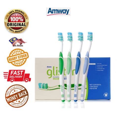 AMWAY Glister Toothbrush (4 Pcs) | Shopee Malaysia