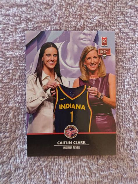 CAITLIN CLARK ROOKIE DRAFT CARD #1 INDIANA | Grelly USA