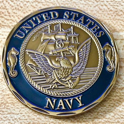 United States Navy Shellback Challenge Coin | Challenge coins, United ...