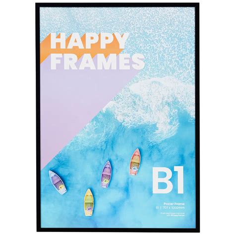 B1 Poster Frame Black | Officeworks