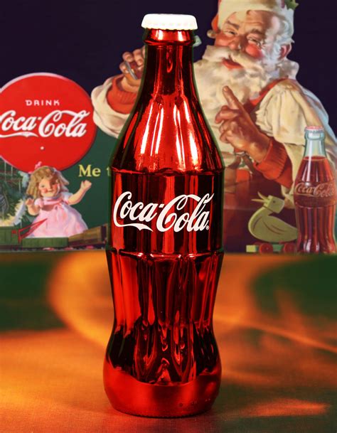 125 years Coca-Cola metal red bottle company only gift FEM… | Flickr