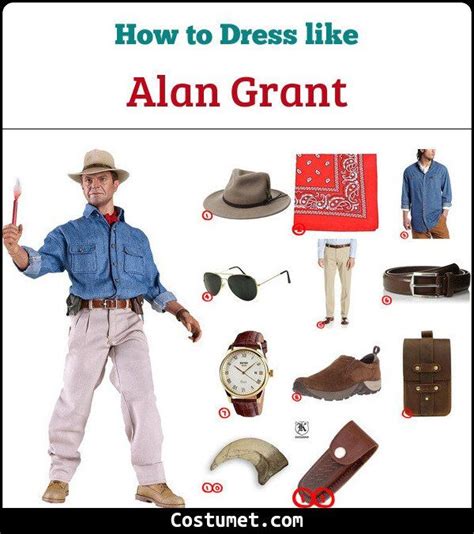 Alan Grant (Jurassic Park) Costume for Cosplay & Halloween 2023 ...