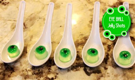 Halloween Eyeball Jelly Shot Recipe - Party Ideas | Party Printables Blog