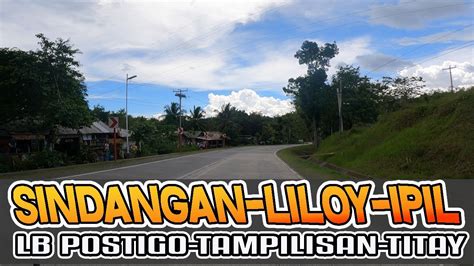 SINDANGAN TO IPIL VIA LILOY | ZAMBOANGA DEL NORTE | ZAMBOANGA SIBUGAY - YouTube