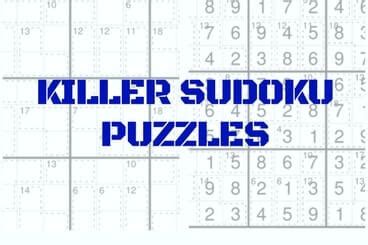 Killer Sudoku Puzzles Main Page-Fun With Puzzles