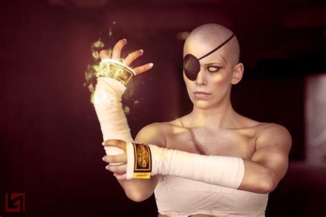 STREET FIGHTER: Miss Sinister Delivers a Fantastic Sagat Cosplay ...