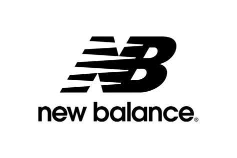 Black New Balance Logo