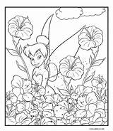 Cool Tinker Bell Coloring Pages sketch template