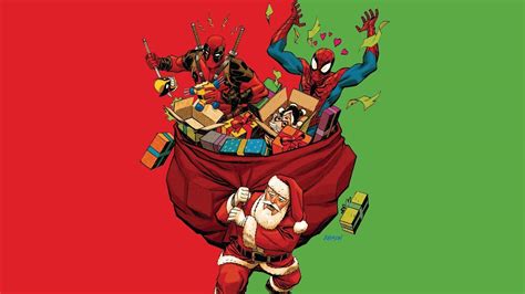 Christmas Marvel Wallpapers - Top Free Christmas Marvel Backgrounds ...