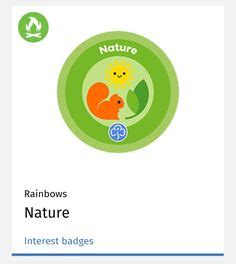 Girlguiding UK Rainbows interest badge. Nature Nature, Naturaleza, Nature Illustration, Off Grid