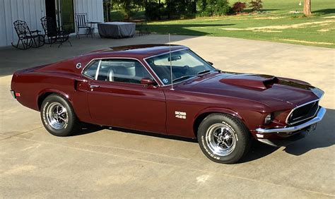 Royal Maroon 1969 Ford Mustang