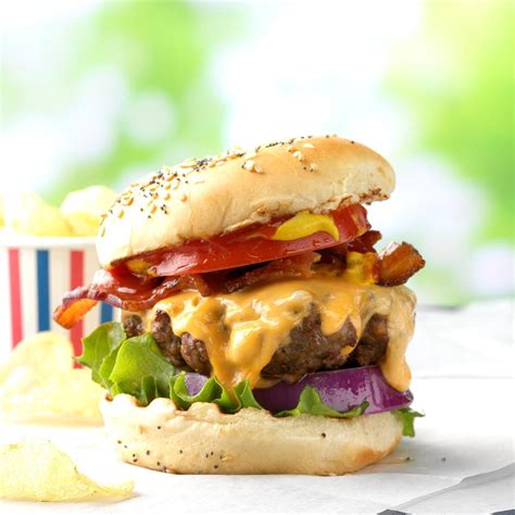 All-American Hamburgers Recipe: How to Make It | Taste of Home