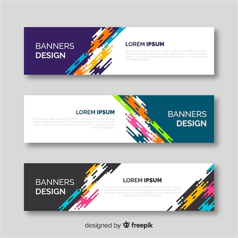 Free Vector | Abstract business banners