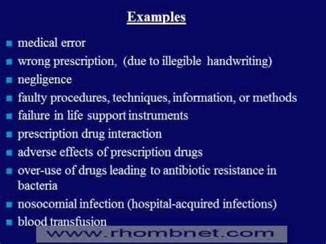 Iatrogenic Disease