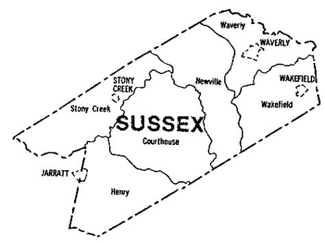 Sussex County, Virginia – S-K Publications