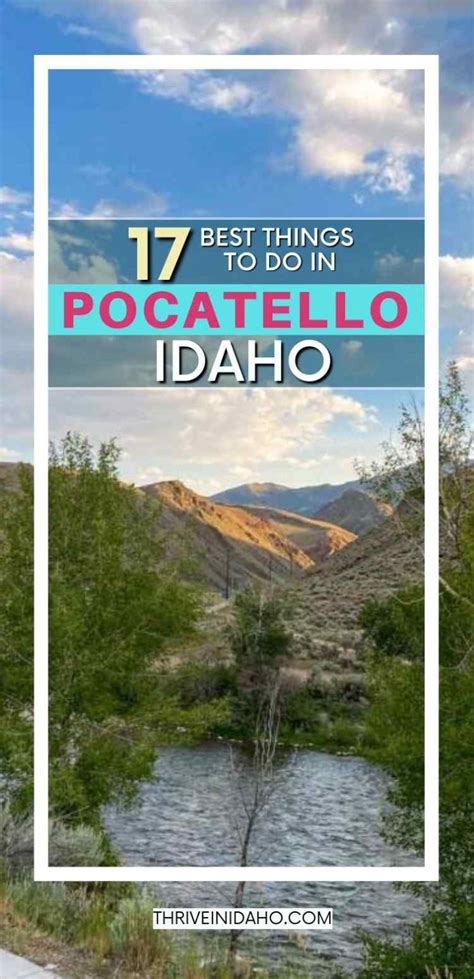 17 Things To Do In Pocatello Idaho - Thrive In Idaho