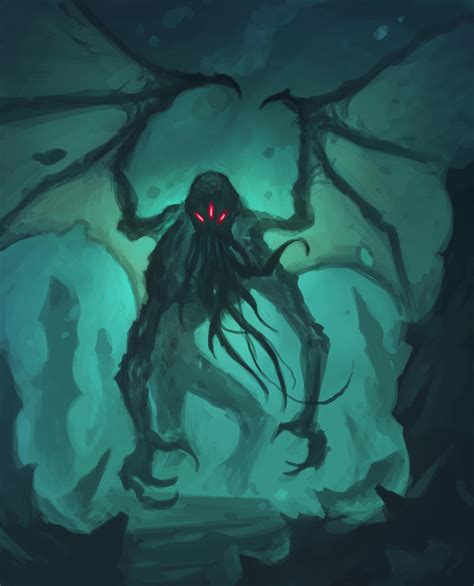 Cthulhu 30 minutes by MorkarDFC on DeviantArt