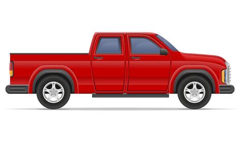 car pickup vector illustration 514776 Vector Art at Vecteezy