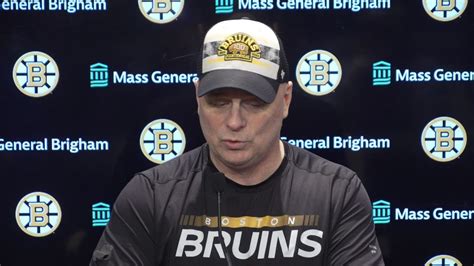 Press Room: Jim Montgomery | Boston Bruins